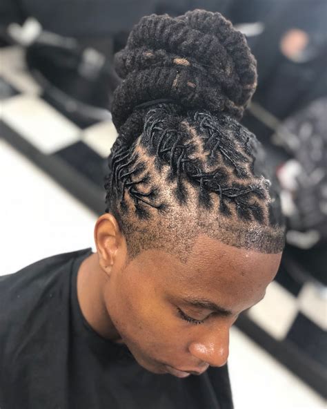 dreadlock styles for men|dreadlock updo styles for men.